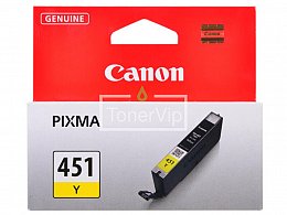 Купить Canon CLI-451Y, доставка 6526B001