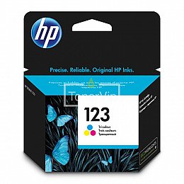 Картридж HP F6V16AE 123 цветной