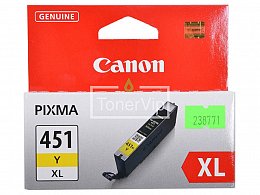 Купить Canon CLI-451Y XL, доставка 6475B001