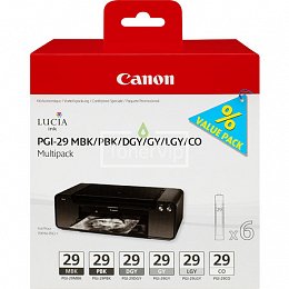 Купить Canon PGI-29 MBK/PBK/DGY/GY/LGY/CO, доставка 4868B018