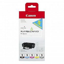 Купить Canon PGI-9 PBK/C/M/Y/GY Multi Pack, доставка 1034B013