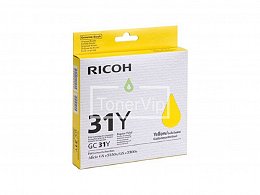 Купить Ricoh Print Cartridge GC-31Y (405691), доставка 405691