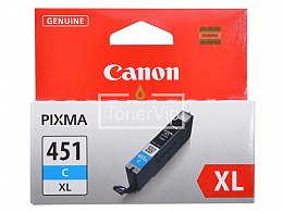 Купить Canon CLI-451C XL, доставка 6473B001