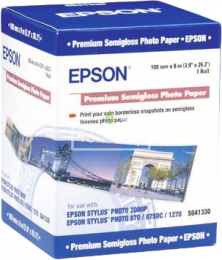 Купить Epson Premium Semiglossy Photo Paper, доставка C13S041330